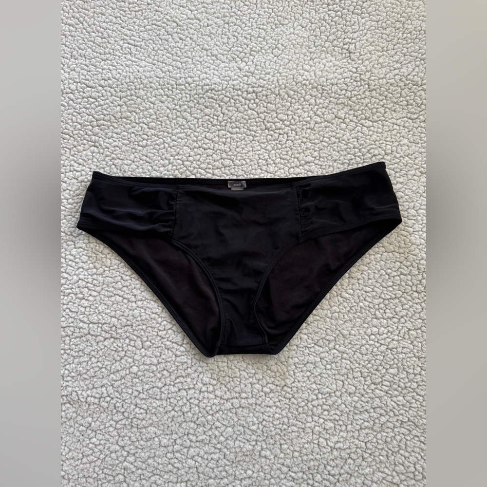 aerie Black Swim Hipster Bikini Bottom